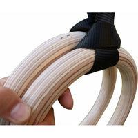 Birch Wood Gymnastic Rings Fitness Accessories Kings Warehouse