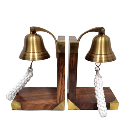 Brass Bookend - Anchor Bell KingsWarehouse