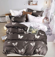 Butterfly King Size Quilt/Doona/Duvet Cover Set Kings Warehouse