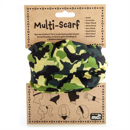 Camo Multi-Scarf Kings Warehouse