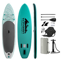 Camp Stand Up Paddle Board Inflatable Kayak Surfboard SUP Paddleboard 10FT Kings Warehouse