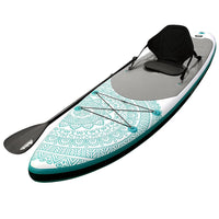 Camp Stand Up Paddle Board Inflatable Kayak Surfboard SUP Paddleboard 10FT Kings Warehouse 