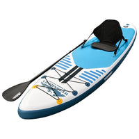 Camp Stand Up Paddle Board Inflatable SUP Surfboard Paddleboard Kayak 10FT Kings Warehouse