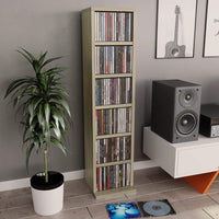 CD Cabinet Sonoma Oak 21x20x88 cm Living room Kings Warehouse 