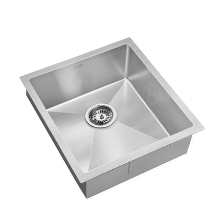 Cefito Handmade Kitchen Sink Stainless steel Sink 44cm x 45cm Home & Garden > Kitchenware Kings Warehouse