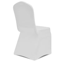 Chair Cover Stretch White 12 pcs Kings Warehouse 