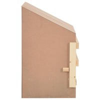 Chicken Laying Nest 3 Compartments 72x33x54 cm Solid Pine Wood Coops & Hutches Supplies Kings Warehouse