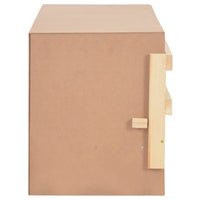 Chicken Laying Nest 5 Compartments 117x33x38 cm Solid Pine Wood Coops & Hutches Supplies Kings Warehouse