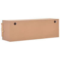 Chicken Laying Nest 5 Compartments 117x33x38 cm Solid Pine Wood Coops & Hutches Supplies Kings Warehouse