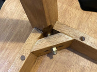 Children's furniture Set Bear Table and 2 Chairs -natural wood handmade and solid build KingsWarehouse