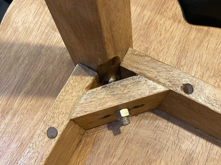 Children's furniture Set Bear Table and 2 Chairs -natural wood handmade and solid build KingsWarehouse