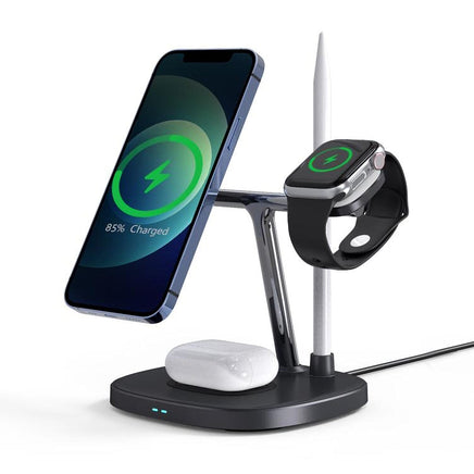 CHOETECH T583-F 4-in-1 Magentic Wireless Charging Station for iPhone/Apple Watch/Headphones/Pencil Kings Warehouse