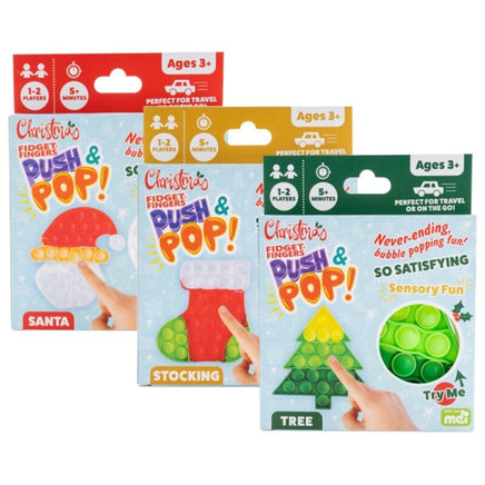 Christmas Push And Pop (SENT AT RANDOM) Kings Warehouse