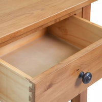 Console Table 50x32x75 cm Solid Oak Wood FALSE Kings Warehouse 