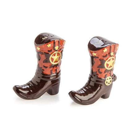 Cowboy Boots Salt Pepper Set Kings Warehouse