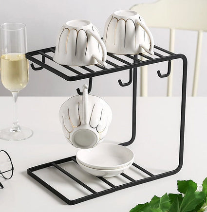 Cup Mug Holder Plate Rack Stand Kings Warehouse