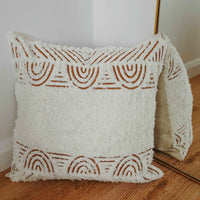 Cushion Cover-Boho Textured Single Sided-Africa-50cm x 50cm Kings Warehouse 