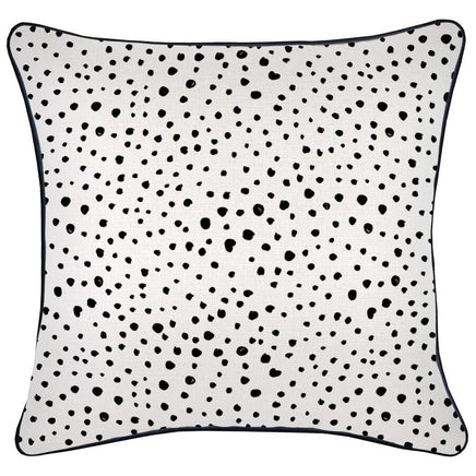 Cushion Cover-With Black Piping-Lunar-60cm x 60cm Kings Warehouse