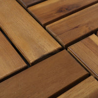 Decking Tiles 30 x 30 cm Acacia Set of 20 Kings Warehouse 