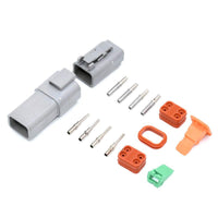 Deutsch DT 4-Way 4 Pin Electrical Connector Plug Kit #DT4 Trailer Waterproof AU Kings Warehouse