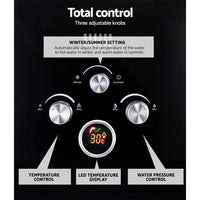 Dev King Outdoor Portable Gas Water Heater 8LPM Camping Shower Black Camping > Outdoor Kings Warehouse