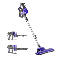 Dev King Corded Handheld Bagless Vacuum Cleaner - Purple and Silver
