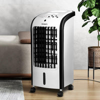 Devanti Evaporative Air Cooler Conditioner Portable 4L Cooling Fan Humidifier New Arrivals Kings Warehouse