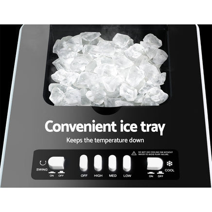 Devanti Evaporative Air Cooler Conditioner Portable 6L Cooling Fan Humidifier Air Conditioners Kings Warehouse