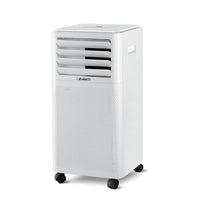 Devanti Portable Air Conditioner Cooling Mobile Fan Cooler Dehumidifier White 2000W New Arrivals Kings Warehouse 