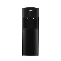 Devanti Water Cooler Dispenser Mains Bottle Stand Hot Cold Tap Office Black Kings Warehouse 