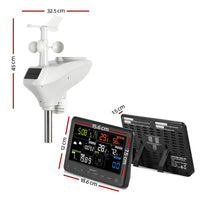 Devanti Wireless WiFi Professional Weather Station Solar Sensor LCD UV Light Others Kings Warehouse