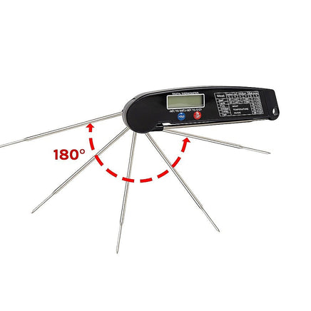 Digital Food Thermometer BBQ Tool Cooking Meat Kitchen Temperature Magnet Kings Warehouse