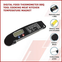 Digital Food Thermometer BBQ Tool Cooking Meat Kitchen Temperature Magnet Kings Warehouse