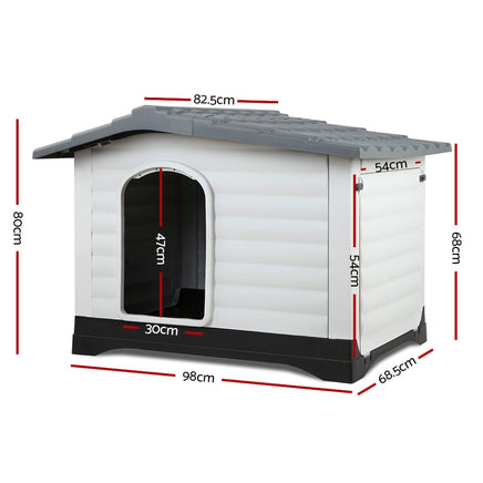 Dog Kennel Extra Large Pet Dog House 98cm x 68.5cm x 68cm dog supplies Kings Warehouse