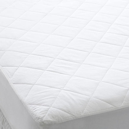 Dreamaker Thermaloft Cotton Covered Fitted Mattress Protector King Single Bed Kings Warehouse