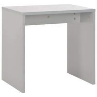 Dressing Table with Mirror and Stool Grey 104x45x131 cm Kings Warehouse 