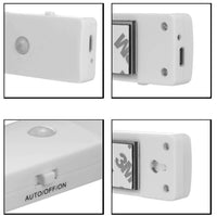 EL608 Rechargeable Infrared Motion Sensor Wall LED Night Light Torch (Warm White) Kings Warehouse