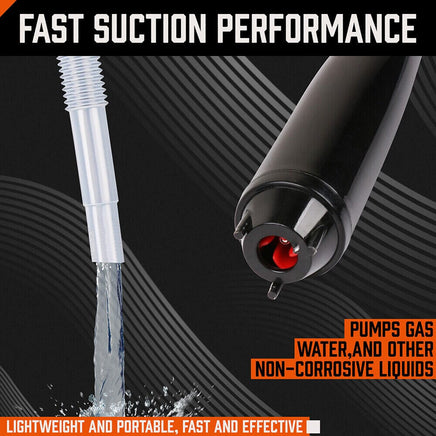 Electric Oil Extractor Pump, Battery Power Fluid Extractors for Water Fuel Oil Pumping with Flexible Hose Kings Warehouse