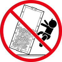 Firewood Rack Black 100x25x200 cm Steel Kings Warehouse