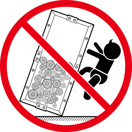 Firewood Rack Black 100x25x200 cm Steel Kings Warehouse