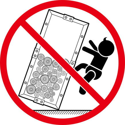 Firewood Rack Black 44x20x100 cm Steel Kings Warehouse