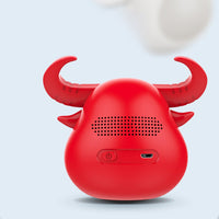 Fitsmart Bluetooth Animal Face Speaker Portable Wireless Stereo Sound - Red Kings Warehouse 