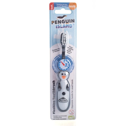 Flashing Penguin Toothbrush Kings Warehouse