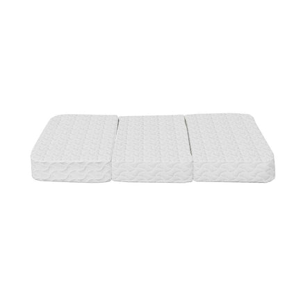 Foldable Gel Foam Mattress Folding Baby Bed Floor Mat Travel Cot Bamboo Kings Warehouse