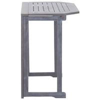 Folding Balcony Table 90x50x74 cm Solid Acacia Wood Kings Warehouse 