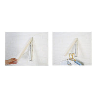 Folding Wall Mount Retractable Clothes Hanger Laundry Drying Rack Organiser Kings Warehouse