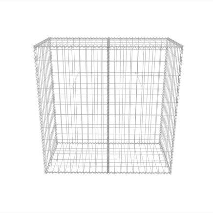 Gabion Basket Galvanised Steel 100x50x100 cm Kings Warehouse