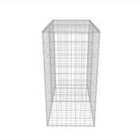 Gabion Basket Galvanised Steel 100x50x100 cm Kings Warehouse