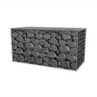 Gabion Basket Galvanised Steel 100x50x50 cm Kings Warehouse