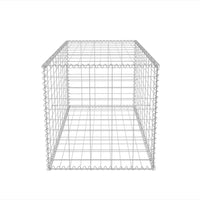 Gabion Basket Galvanised Steel 100x50x50 cm Kings Warehouse